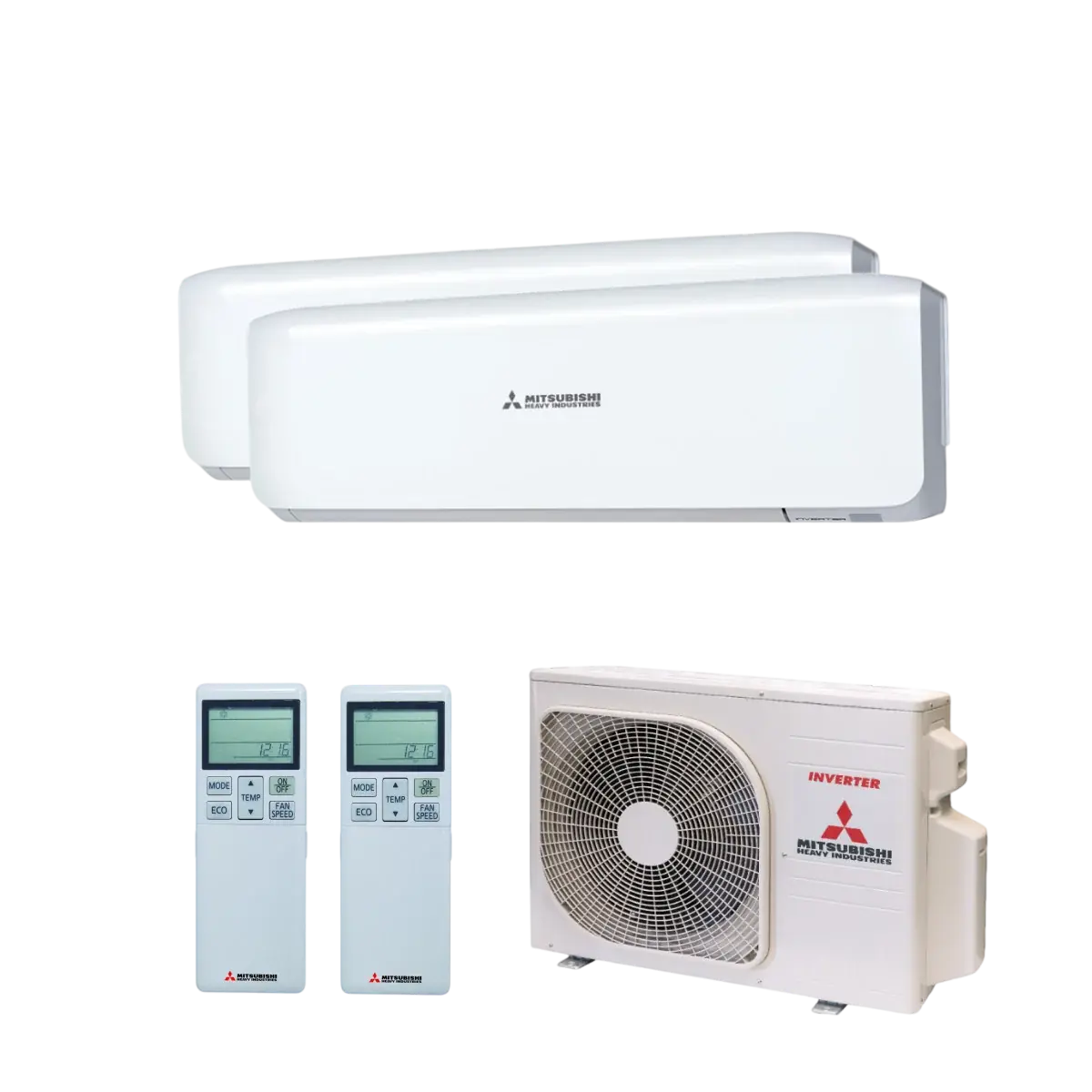 Комплект мультиспліт-системи Mitsubishi Heavy SCM40ZS-W/SRK20ZS-W/SRK25ZS-W, MS26081002